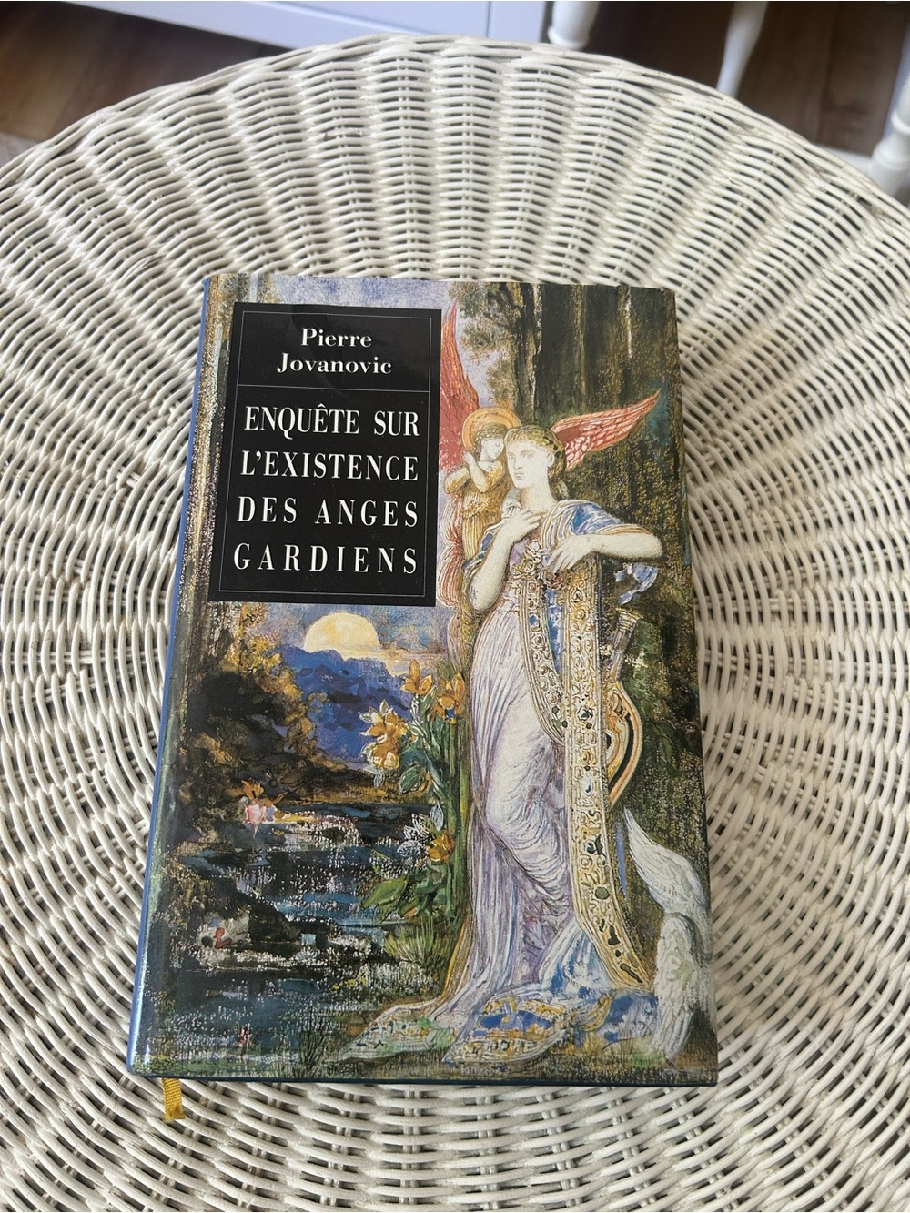Enquête Sur L'Existence Des Anges Gardiens - Decorative Blue Book